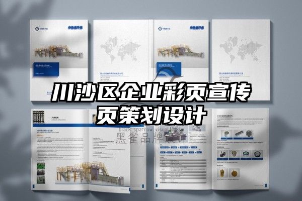 川沙区企业彩页宣传页策划设计