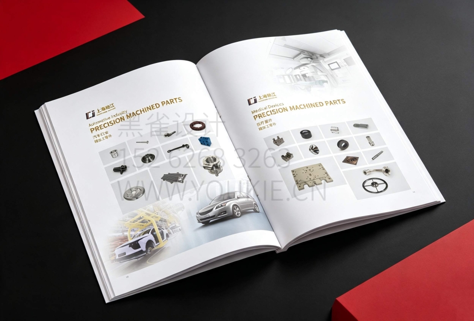 注塑成型宣传册设计案例｜注塑成型企业画册与注塑加工产品宣传册设计